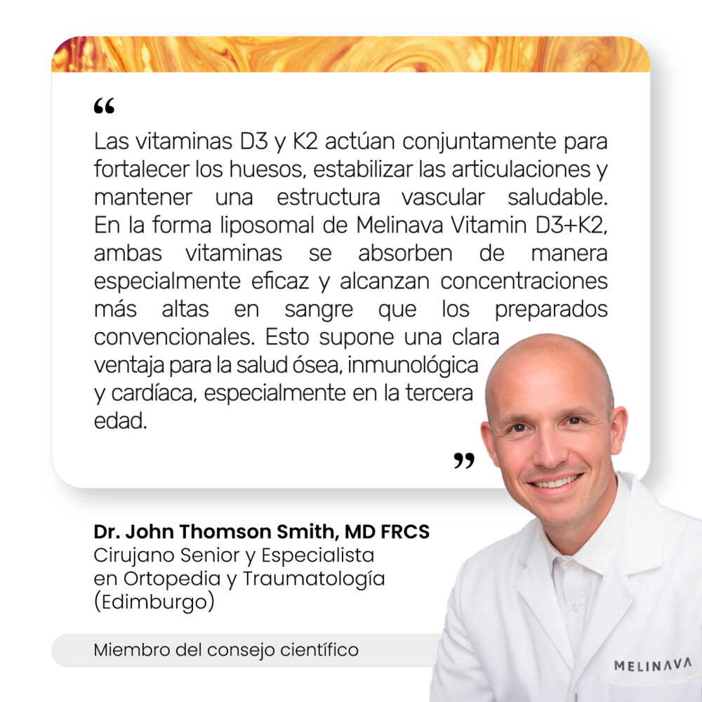 Vitamina D3+K2 Liposomal