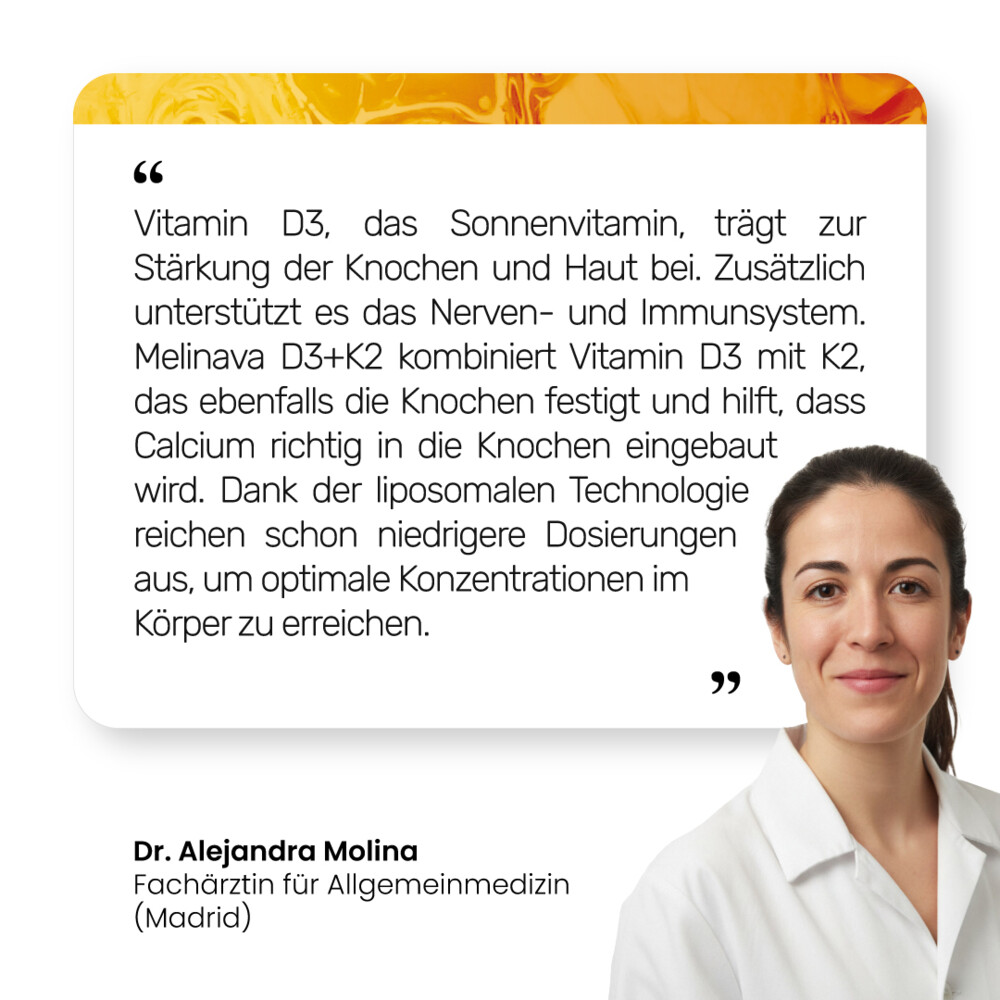 Liposomales Vitamin D3+K2 (Kapseln)