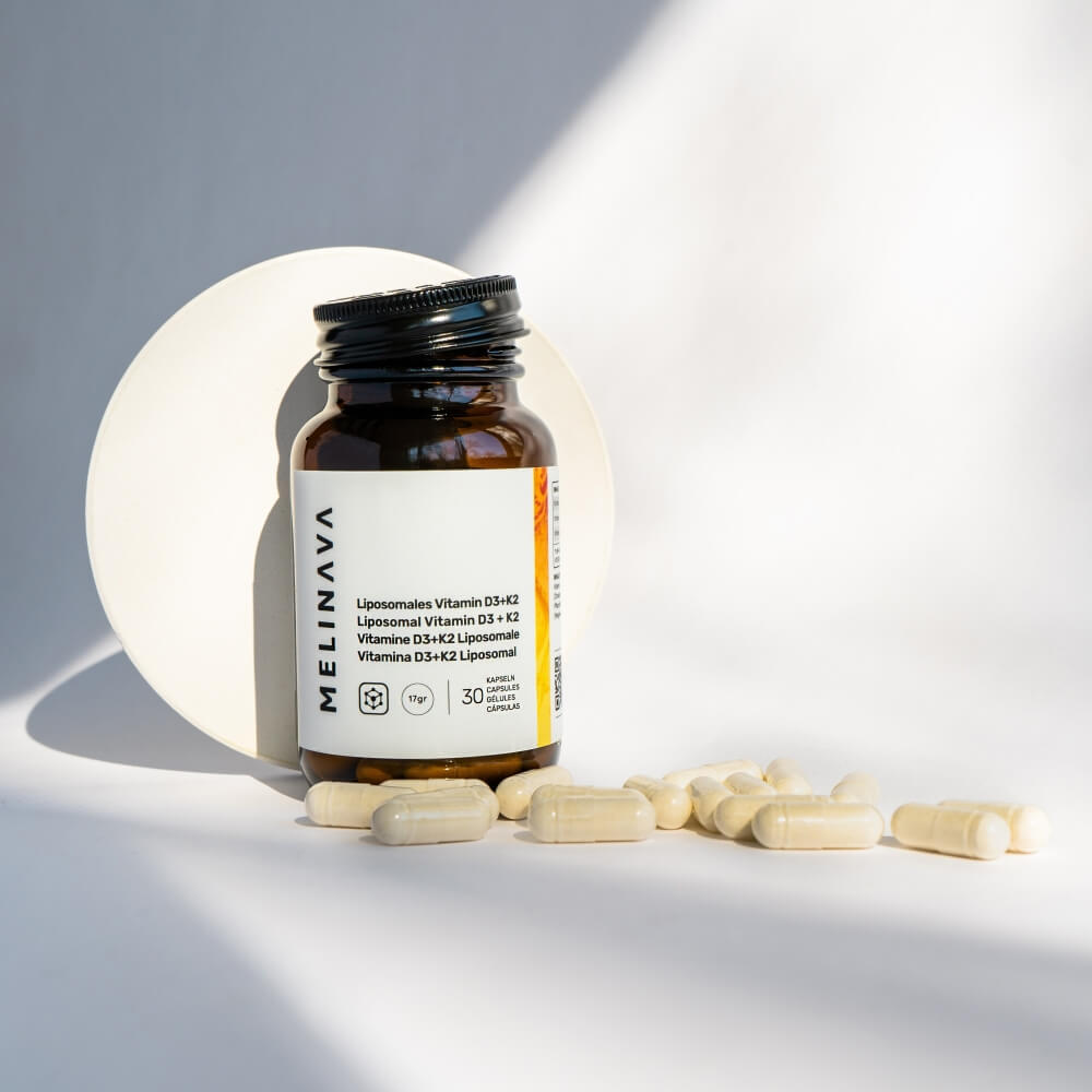 Vitamina D3+K2 Liposomal (cápsulas)