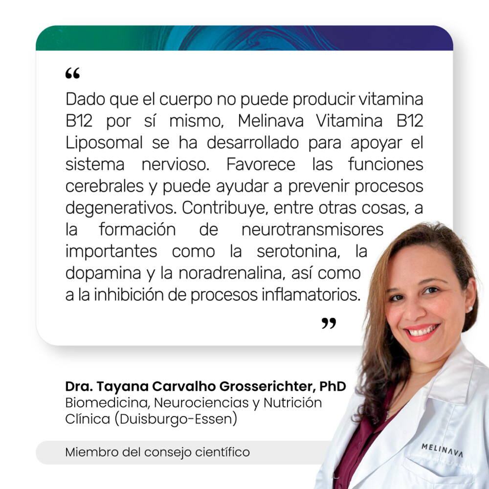 Vitamina B12 Liposomal (cápsulas)