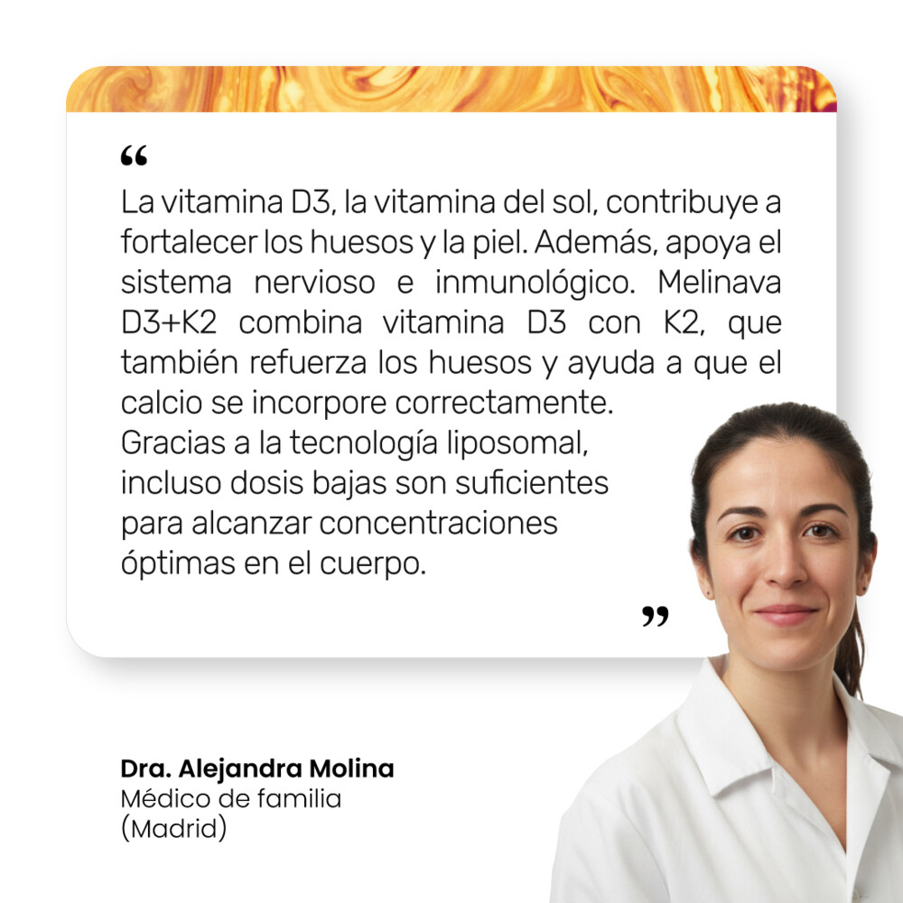 Vitamina D3+K2 Liposomal 