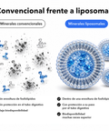 Multiminerales Liposomales: Convencional frente a liposomal