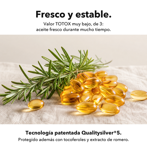 Omega 3 Vegano: Fresco y estable