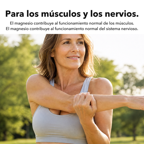 Citrato de Magnesio Liposomal: Para los músculos y los nervios