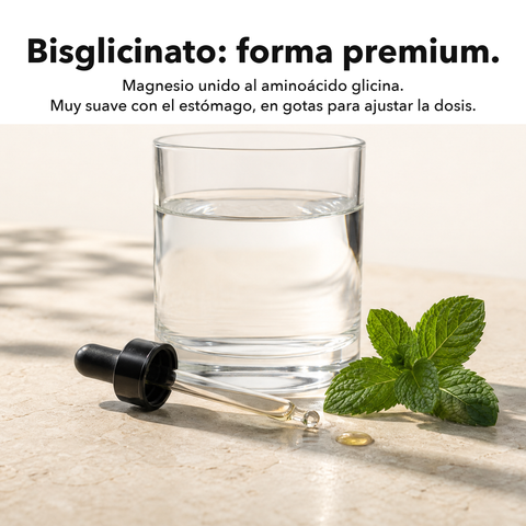 Magnesio Liposomal: Bisglicinato: forma premium