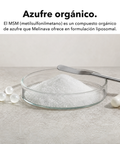 MSM Liposomal: Azufre orgánico