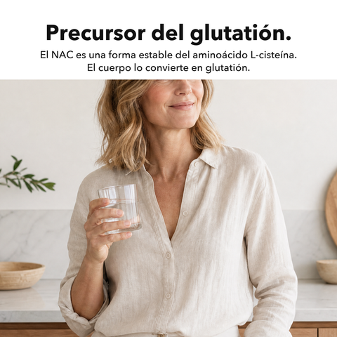 NAC Liposomal: Precursor del glutatión