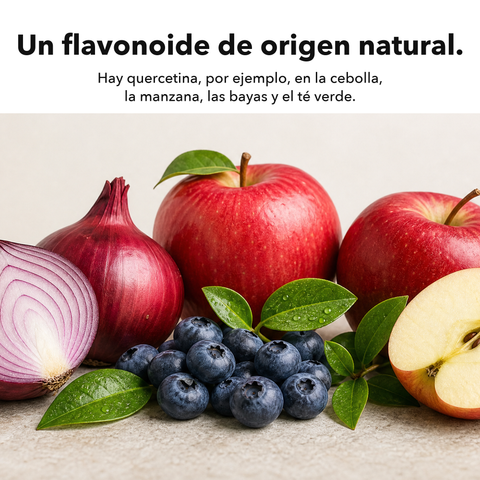 Quercetina Liposomal: Un flavonoide de origen natural