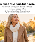 Vitamina D3+K2 Liposomal: Un buen dúo para tus huesos