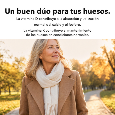 Vitamina D3+K2 Liposomal: Un buen dúo para tus huesos