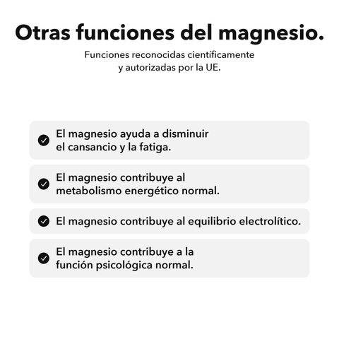 Citrato de Magnesio Liposomal: Otras funciones del magnesio