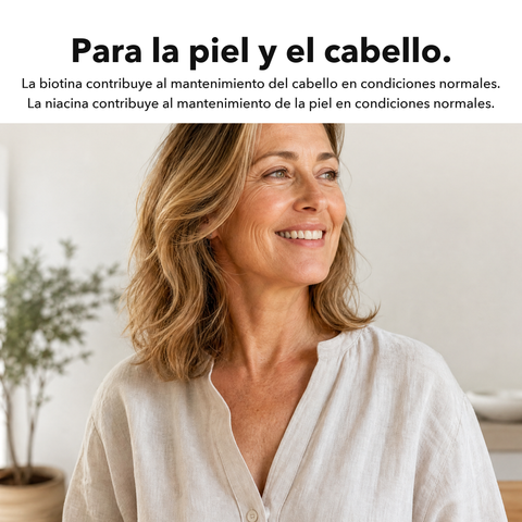 Complejo de Vitaminas B Liposomal: Para la piel y el cabello