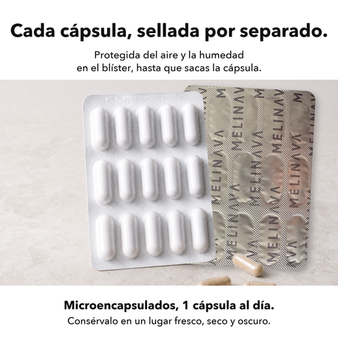 Probióticos: Cada cápsula, sellada por separado