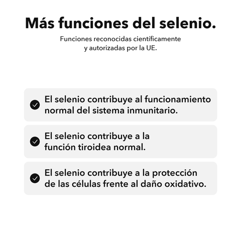 Selenio Liposomal: Más funciones del selenio