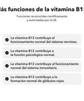 Vitamina B12 Liposomal: Más funciones de la vitamina B12