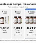 Calcio Liposomal: Cuanto más tiempo, más ahorras