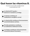 Complejo de Vitaminas B Liposomal: Qué hacen las vitaminas B