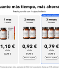 Glutatión Liposomal: Cuanto más tiempo, más ahorras