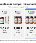 NADH Liposomal: Cuanto más tiempo, más ahorras