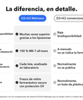 Vitamina D3+K2 Liposomal (Cápsulas): La diferencia, en detalle