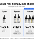 Extracto de Cúrcuma Liposomal: Cuanto más tiempo, más ahorras