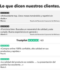 Resveratrol Liposomal: Lo que dicen nuestros clientes