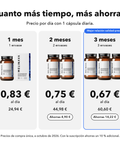 Multiminerales Liposomales: Cuanto más tiempo, más ahorras