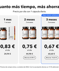 Multivitaminas Liposomales: Cuanto más tiempo, más ahorras