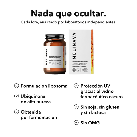 Coenzima Q10 Liposomal: Nada que ocultar