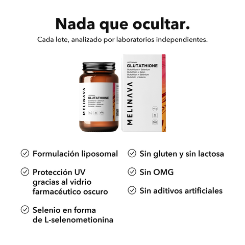 Glutatión Liposomal: Nada que ocultar