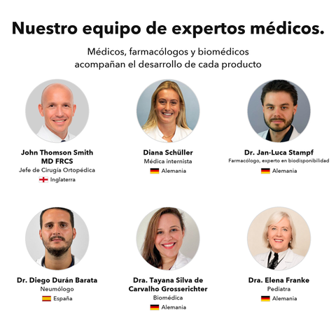 Complejo de Hierro Liposomal: Nuestro equipo de expertos médicos