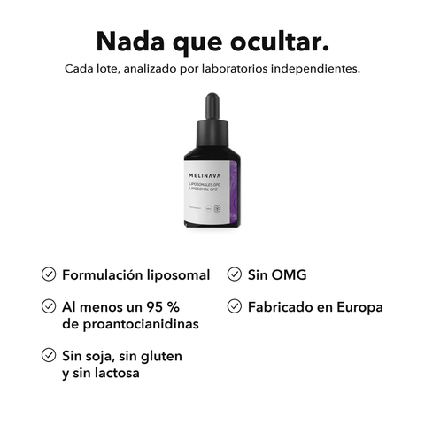 OPC Liposomal: Nada que ocultar