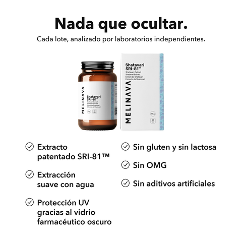 Shatavari: Nada que ocultar