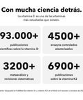 Vitamina D3+K2 Liposomal (Cápsulas): Con mucha ciencia detrás
