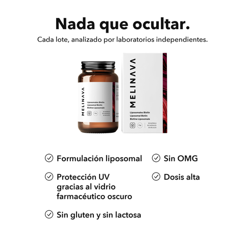 Biotina Liposomal: Nada que ocultar