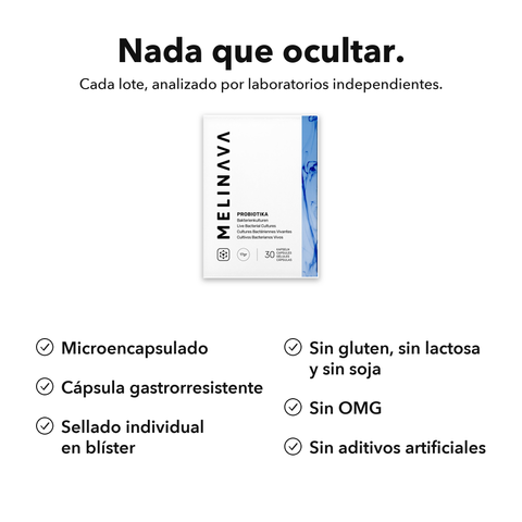 Probióticos: Nada que ocultar