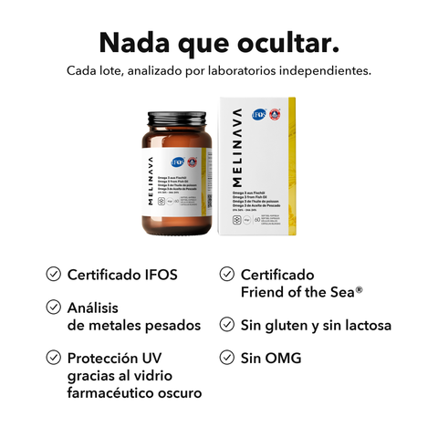 Omega 3: Nada que ocultar
