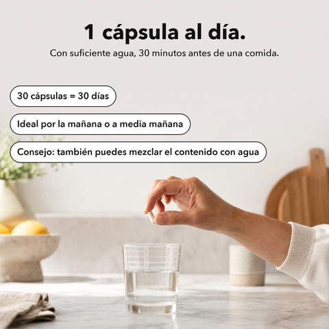 NADH Liposomal: 1 cápsula al día