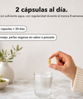 Omega 3 Vegano: 2 cápsulas al día