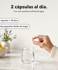 Omega 3: 2 cápsulas al día